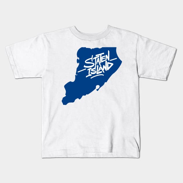 Staten Island Kids T-Shirt by tailspalette